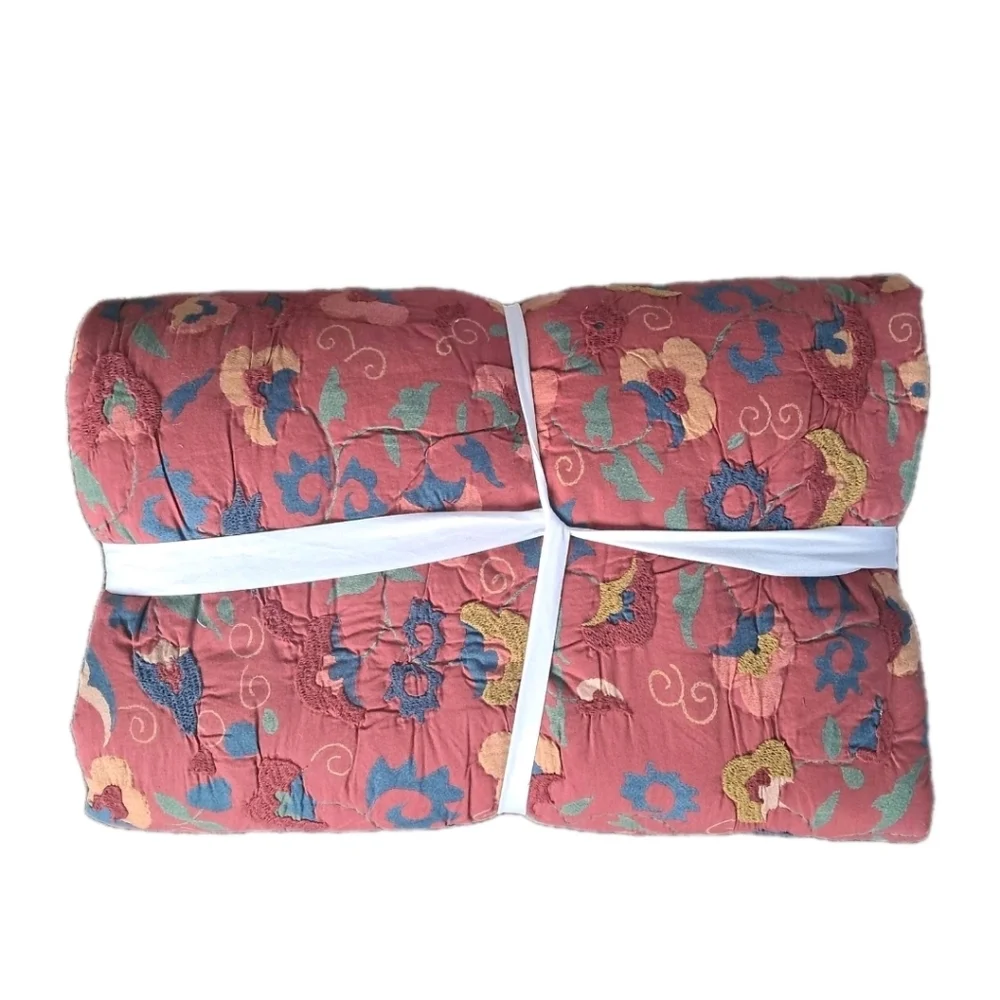 Pottery Barn Mazie Suzani King Cal King Quilt NWT